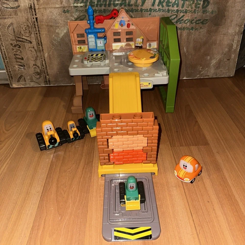 VTech Go! Go! Cory Carson O'Tool's Construction Site Complete + 3 Extra Vehicles